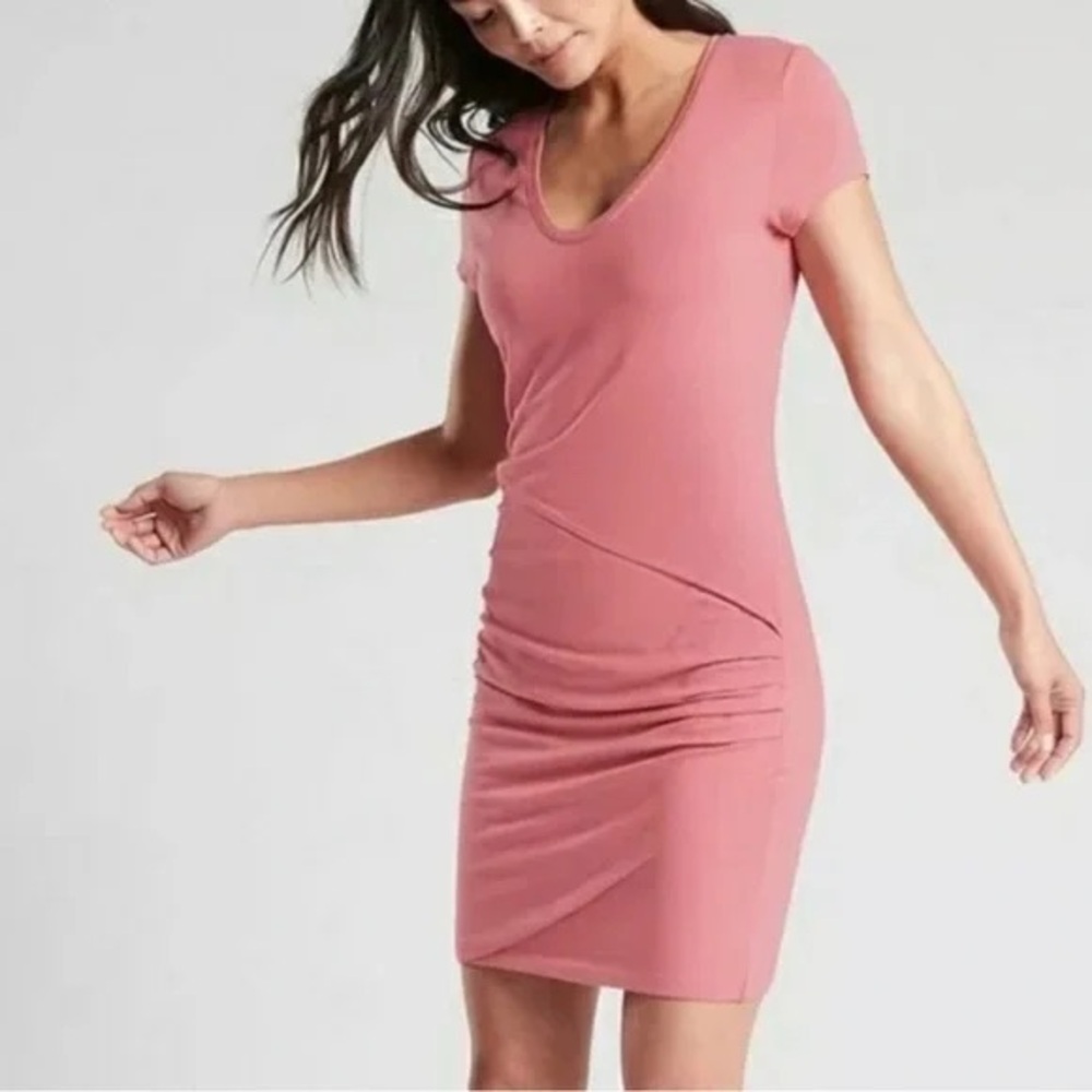 Athleta Blush (Rose) Mini Dress